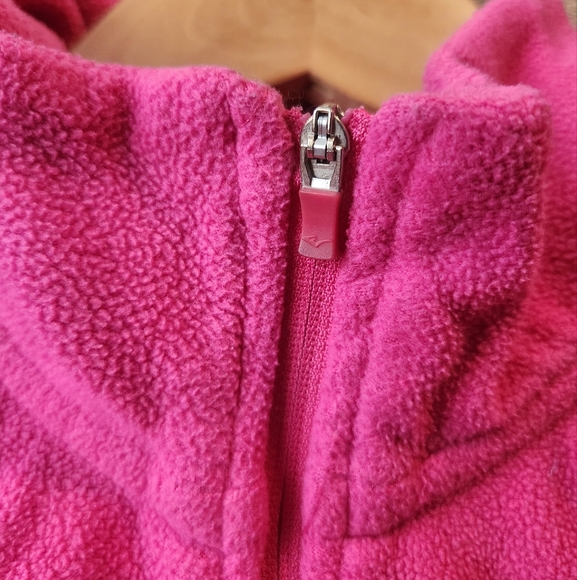 Womens Everlast pink fleece zip up~size M - Picture 3 of 5